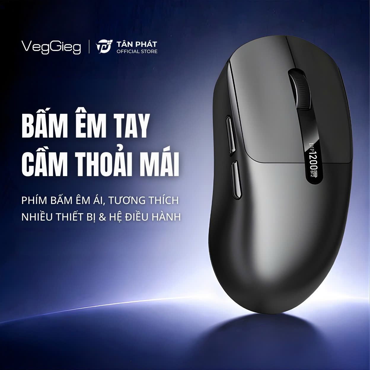 Veggieg 27472 Chuột máy tính không dây G900 Veggieg