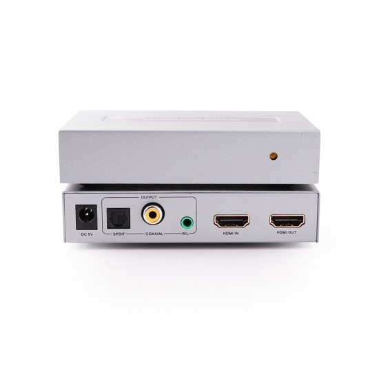 Dtech DT-7048 4K@30Hz Bộ Tách âm thanh HDMI sang HDMI + Audio (coaxial , SPDIF + analog 2.1) 29826