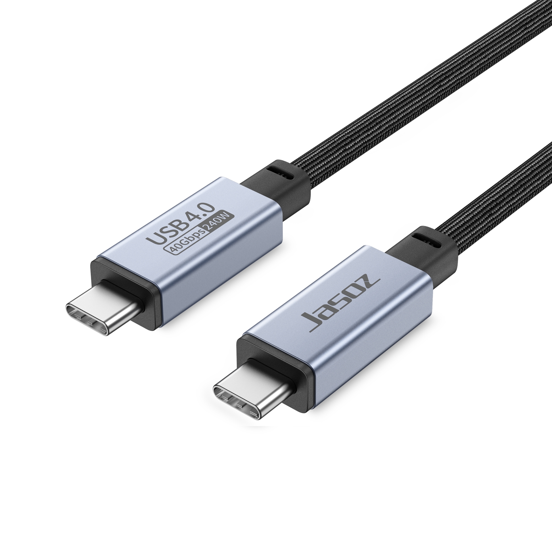 JASOZ 28863 T-D215 USB4 1.5m 8K60Hz 40Gbps PD240W Cáp C to C dài 1.5m hỗ trợ 8K@60Hz D119