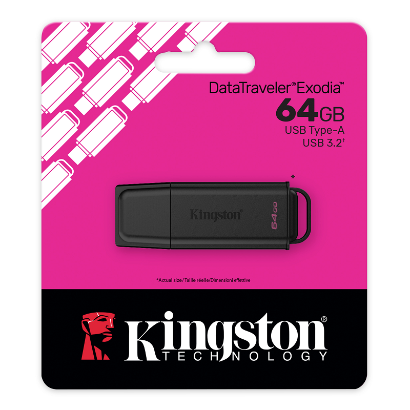 Kingston 28700 64gb USB 3.2 64GB DataTraveler Exodia G2 (DTXG2/64GB)
