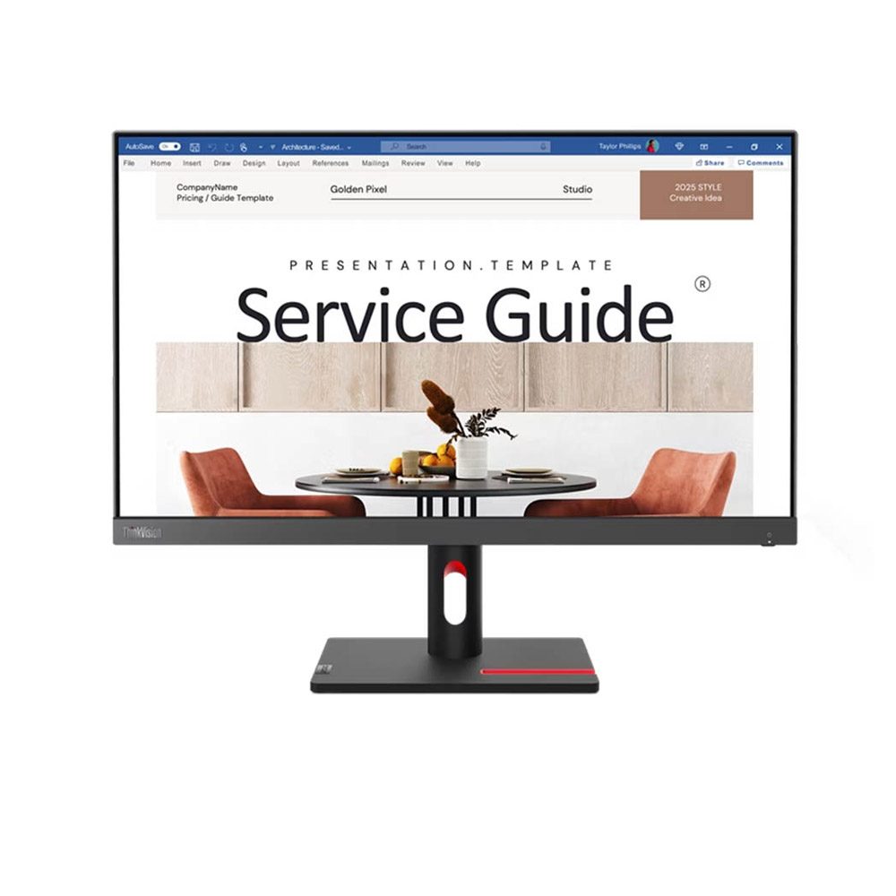 Lenovo 29050 MÀN HÌNH VI TÍNH (LCD) LENOVO ThinkVision S24i-30 23.8INCH/1920x1080/100Hz/IPS/WLED/VGA/HDMI/3Y/ĐEN(63DEKAR3WW)