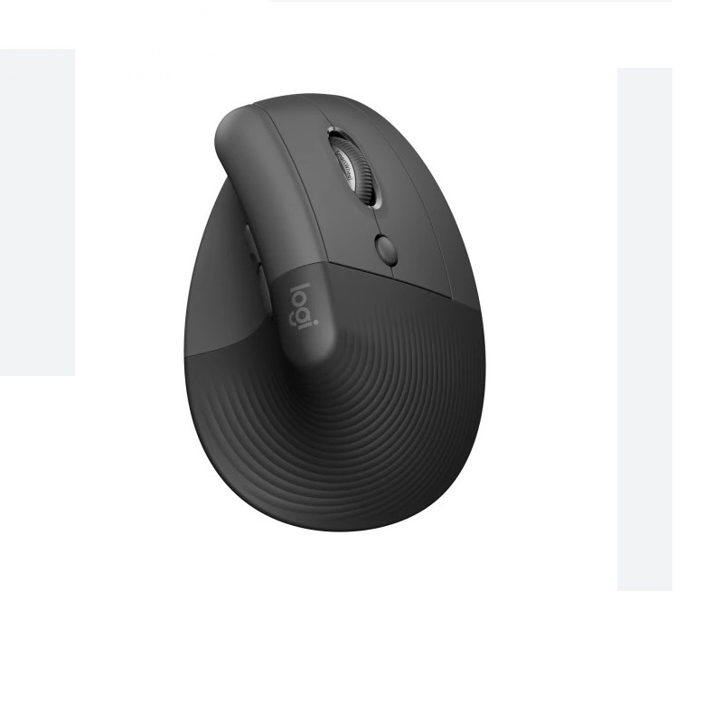 Logitech 12333 Chuột công thái học không dây Logitech Lift Vertical Ergonomic màu đen-910-006479