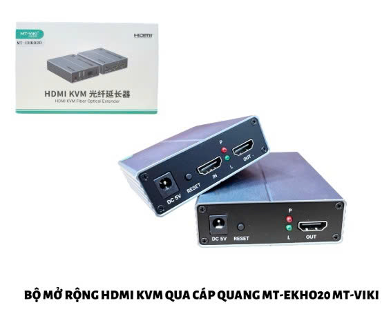 MT-VIKI 28691 Bộ mở rộng HDMI KVM qua cáp quang MT-EKH020 MT-VIKI