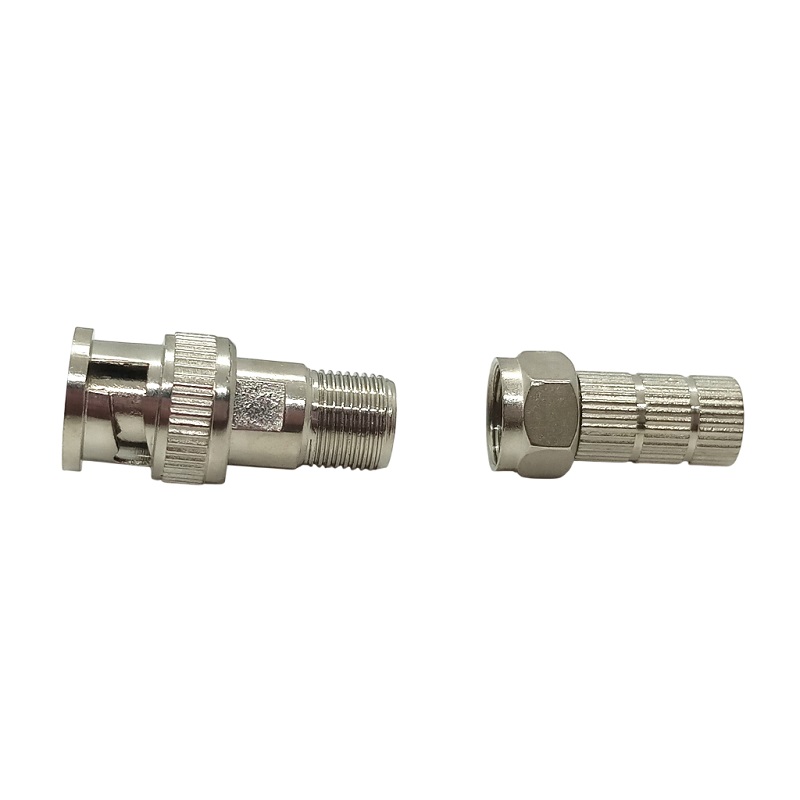 OEM 27415 1Psc BNC Bộ đầu Jack BNC + F5 ( Đầu BNC và Đuôi vặn ren) dùng cho cáp Camera, cáp RG6 RG59
