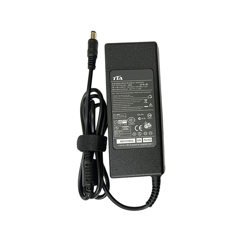 TTA 27809 90W 19v 4.74A Sạc Laptop AS 19v 4.74A đầu thong dụng (5.5 x 2.5mm)