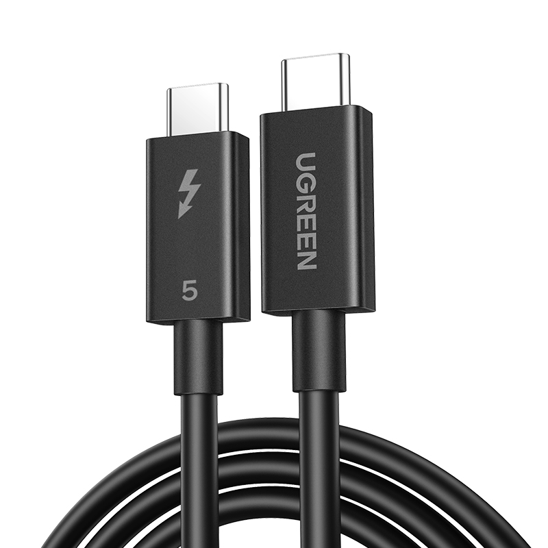 Ugreen 45996 1m Thunderbolt 5 240W 16K Video Transmission Tb5 Data Charging Cable PD back compatible with USB type c thunderbolt 4 / 3 L703