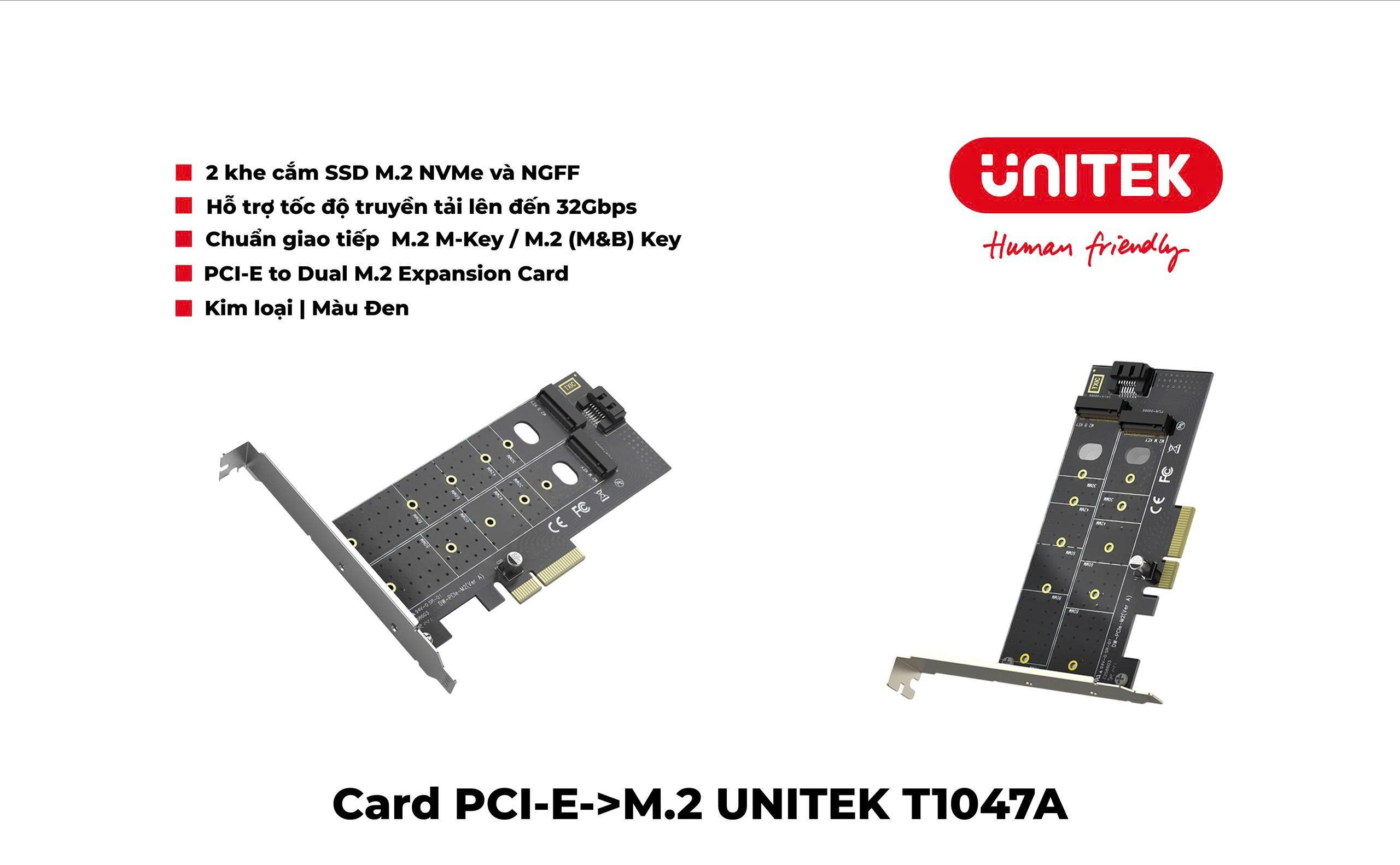 Unitek 29194 Vi mạch điện tử PCI-E T1047A Unitek CÁI