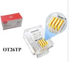 Unitek 29811 Đầu Giắc 4 Line 100c/Hộp OT26TP