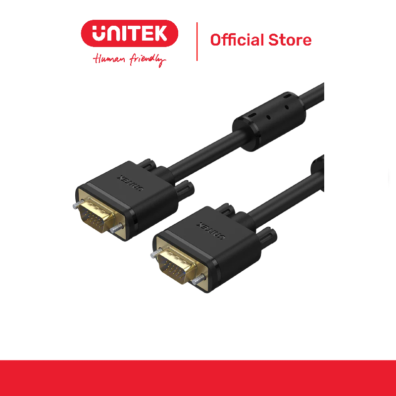 Unitek Y-C507G 15M màu Đen Cáp tín hiệu 2 đầu VGA 28229
