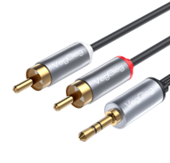 Veggieg 29850 Cáp loa 1 ra 2 Đầu RCA, 1.5m Veggieg V-A601