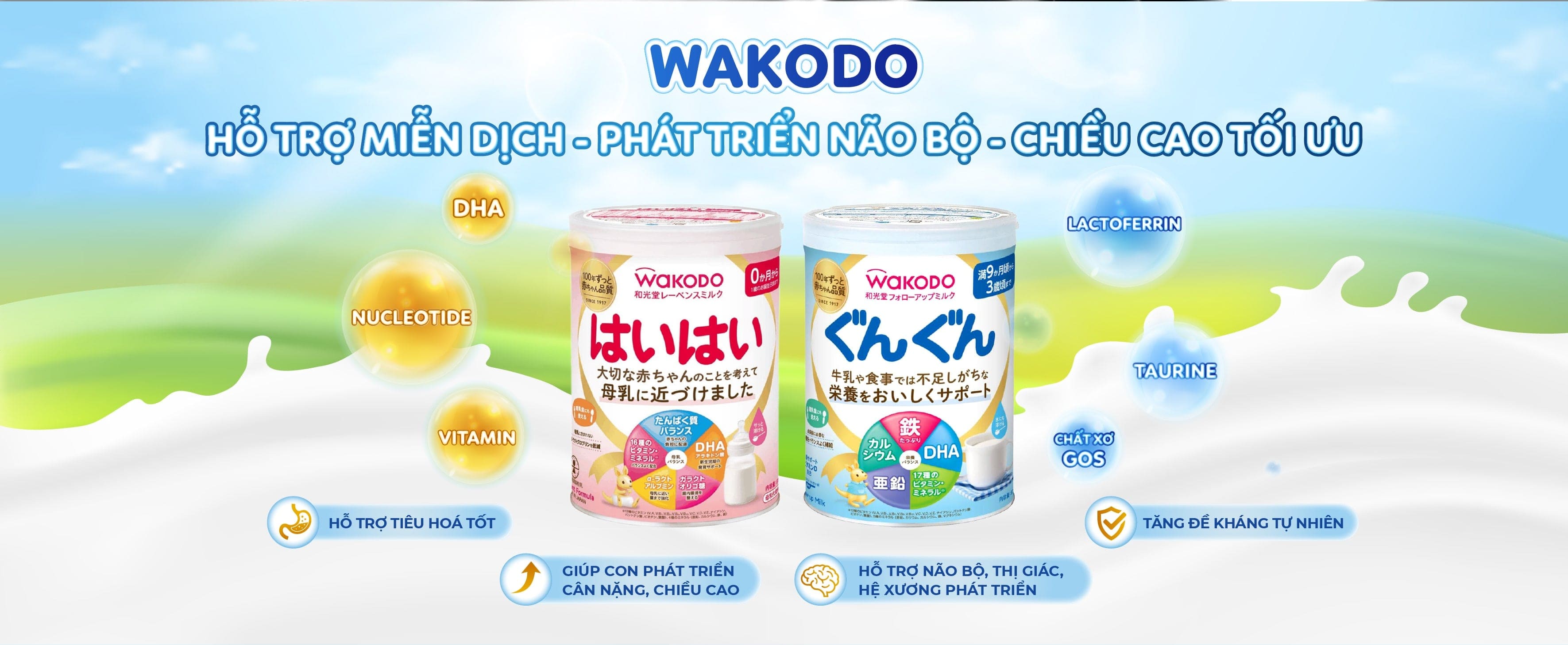 Sữa Wakado
