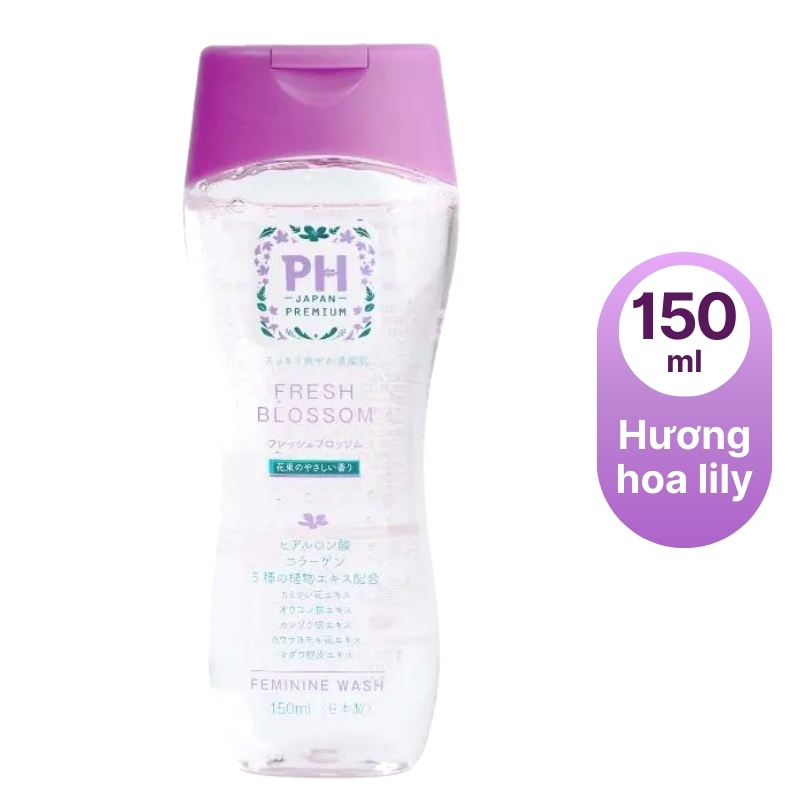 Dung dịch vệ sinh phụ nữ PH Care 150ml (hương hoa Lily) màu tím-T96