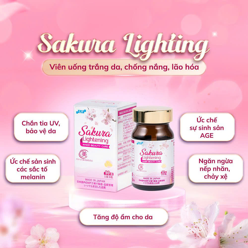 Thực phẩm bảo vệ sức khỏe Sakura Lightening
