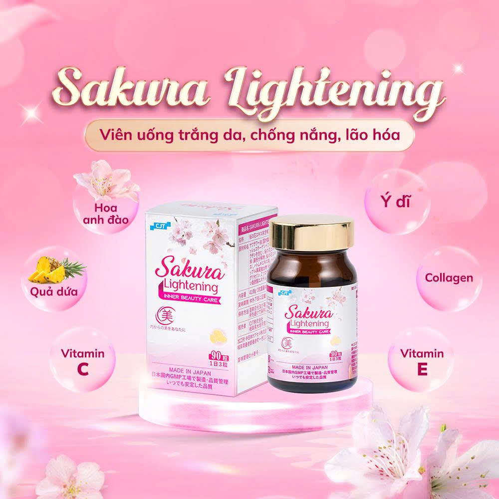 Thực phẩm bảo vệ sức khỏe Sakura Lightening