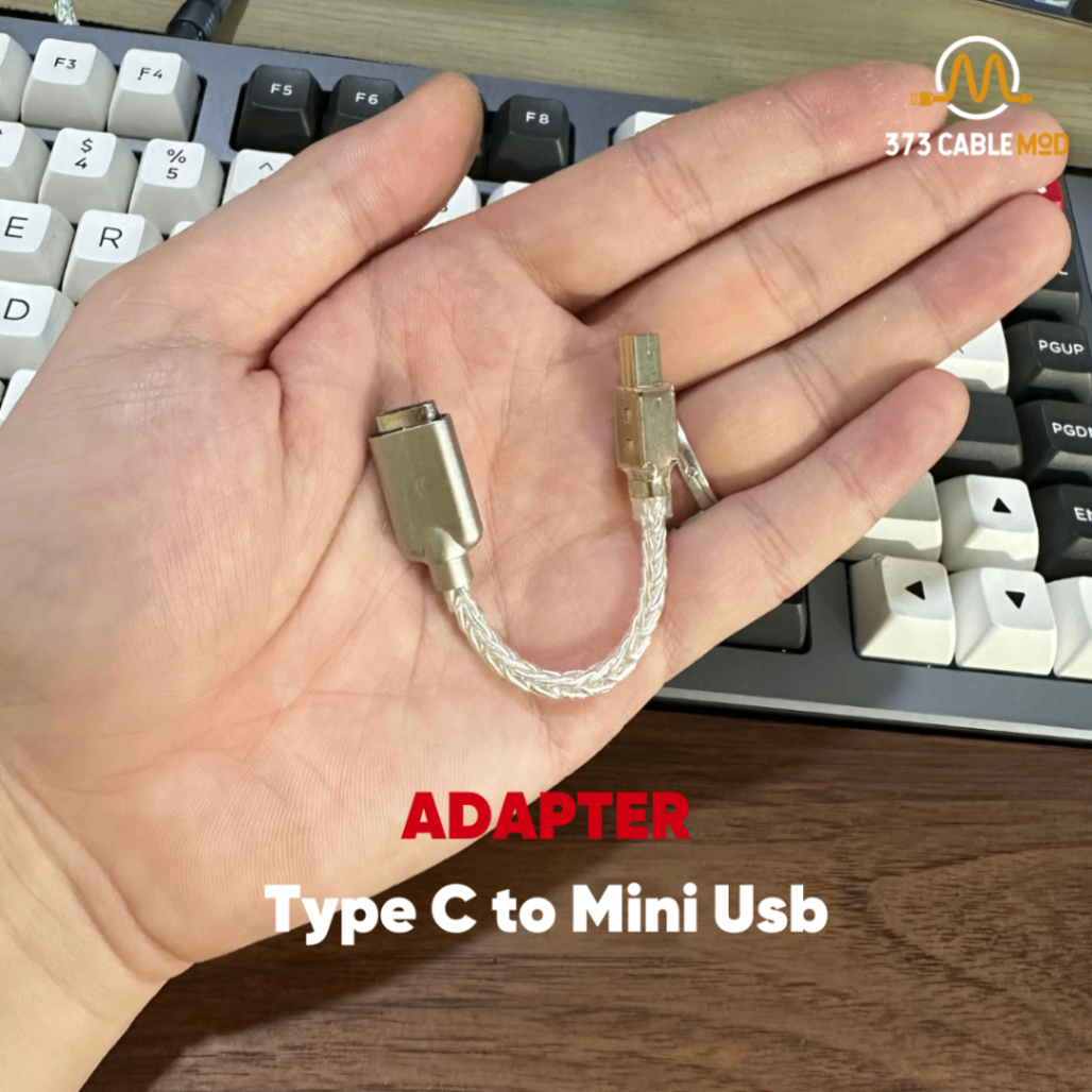 Custom Types C Adapter Type C to Mini Usb (Mẫu 08)