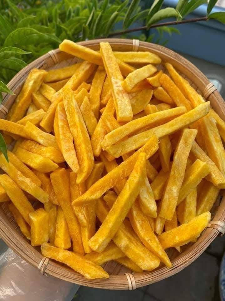 Khoai sấy mộc