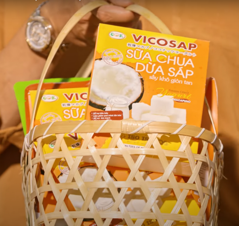 Sữa chua sấy giòn
