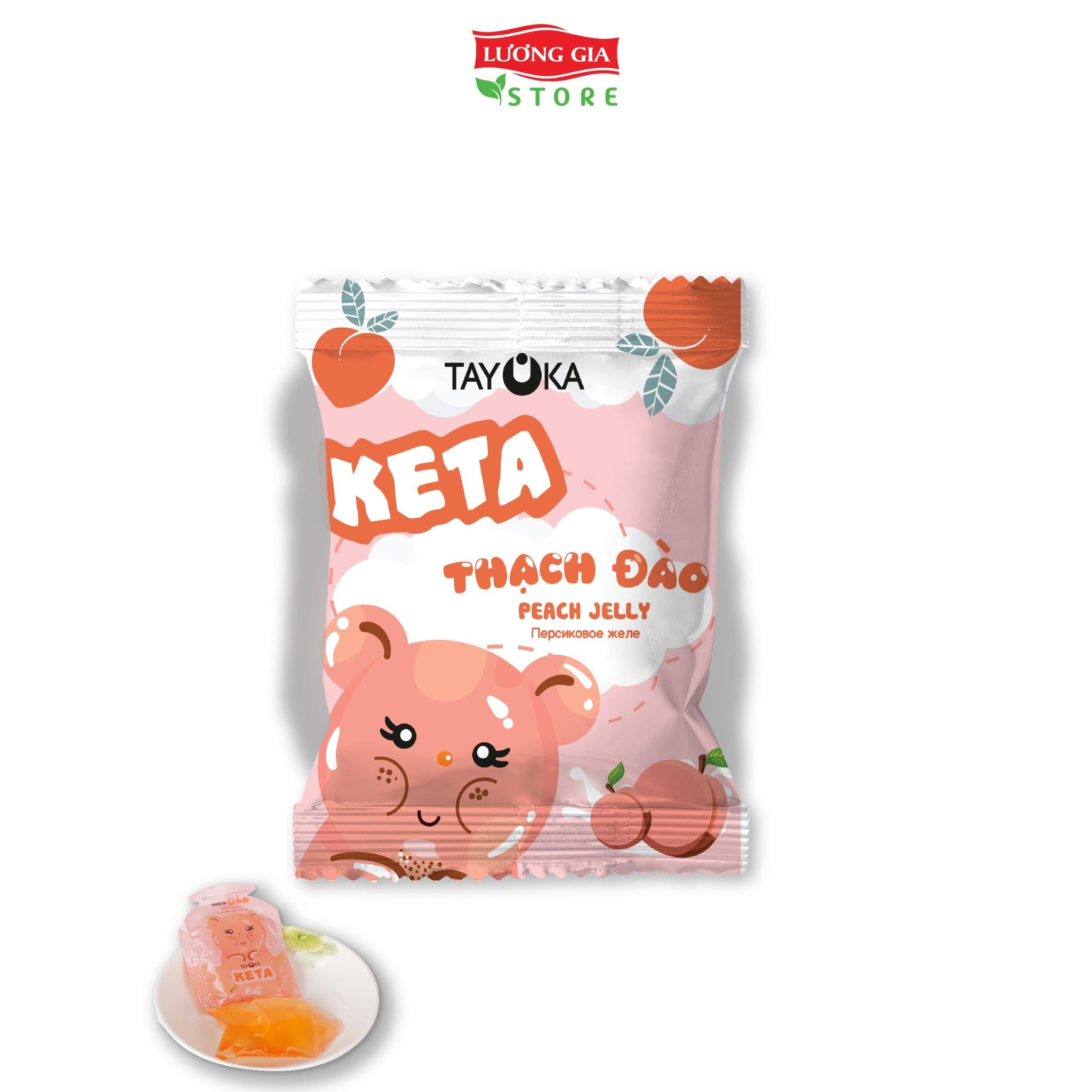 Thạch trái cây Đào