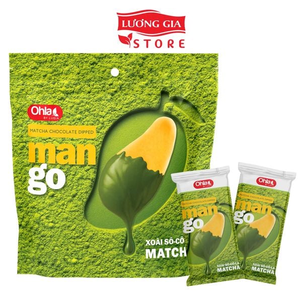 Xoài nhúng Socola - Matcha