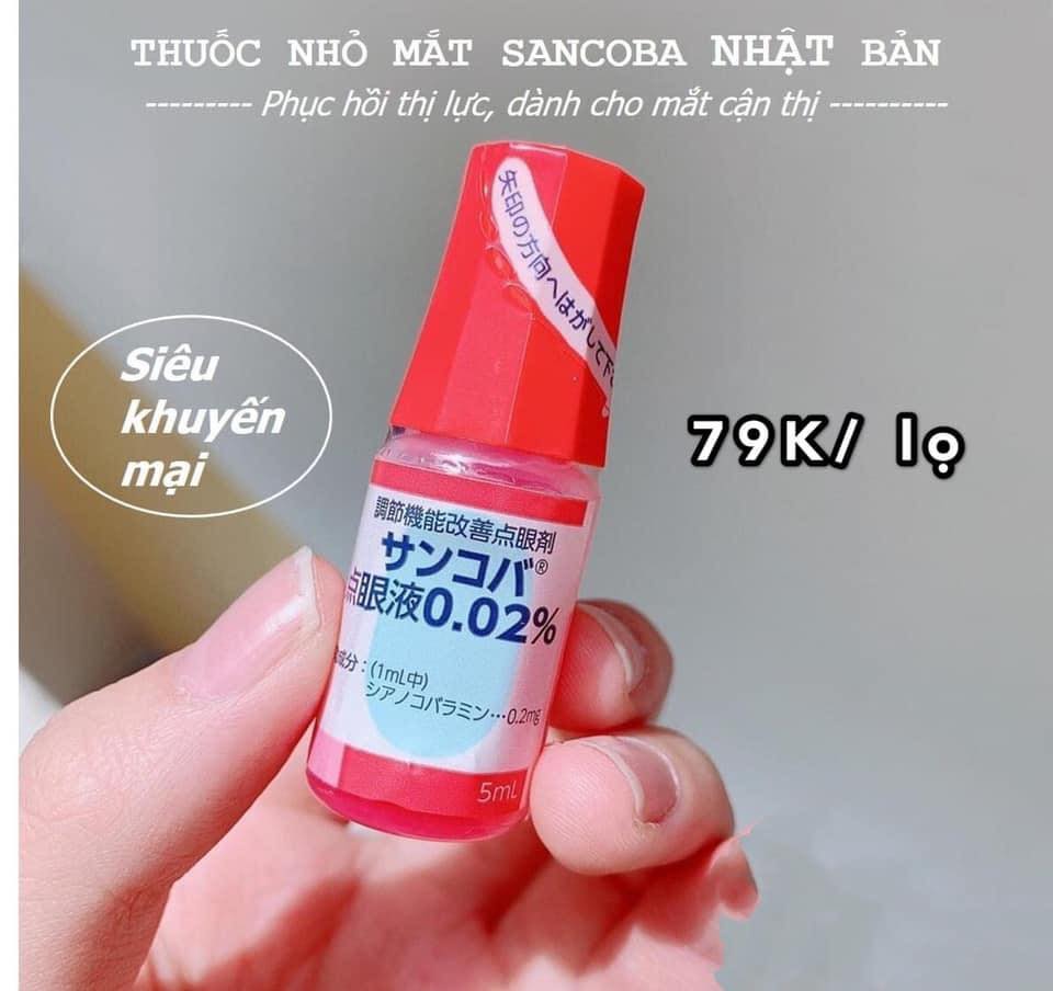 Thuốc nhỏ mắt Sancoba Nhât Bản (mã 2180)