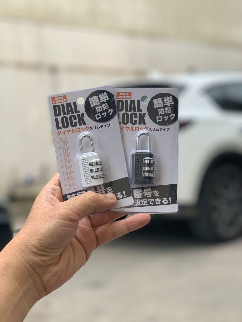 Khóa số Vali Dial Lock Nhật Bản