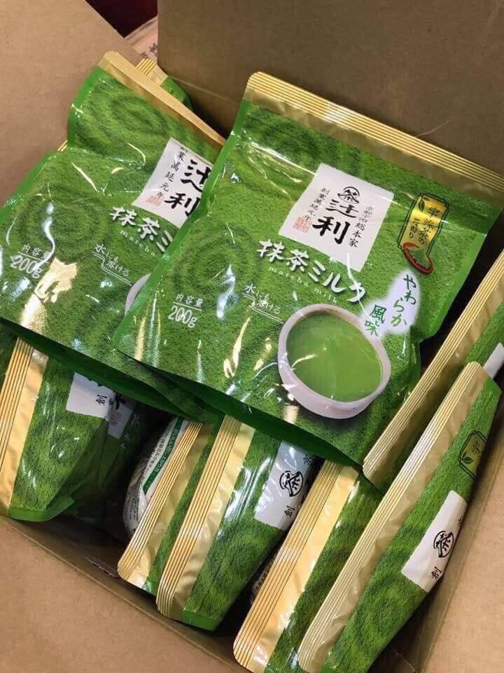 Bột trà xanh matcha milk Nhật Bản 200g (mã 2368)