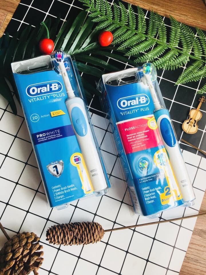 Bộ bàn chải điện cho người lớn Oral-B (mã 2393)