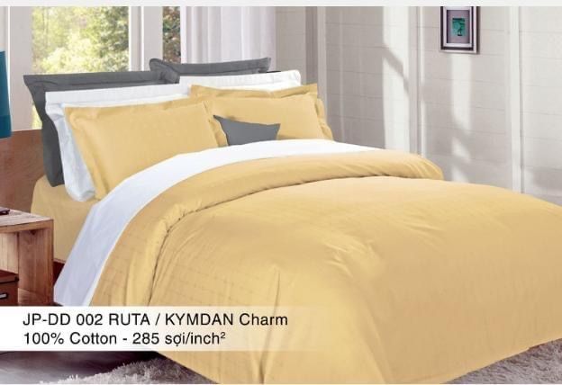 Ga Charm Kymdan 1.4 x 2m - mẫu số 5 (sọc chìm vàng)