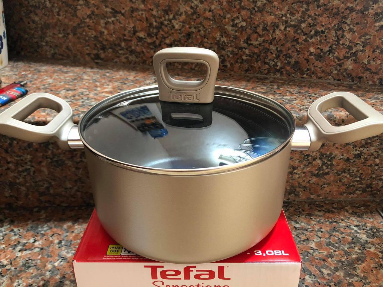 Nồi chống dính dòng Sensation của Tefal 18cm