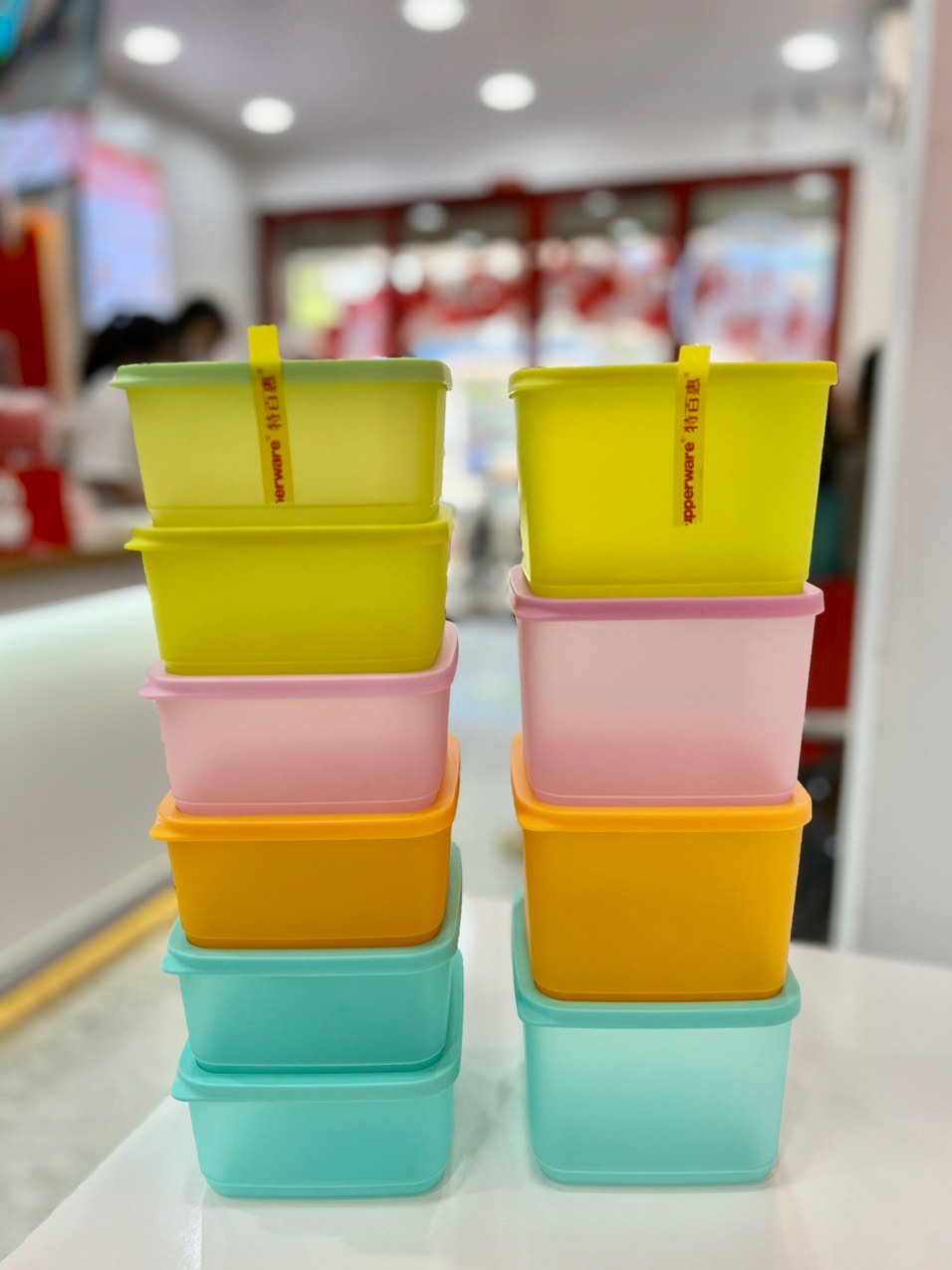 Set 10 hộp nhựa Tupperware