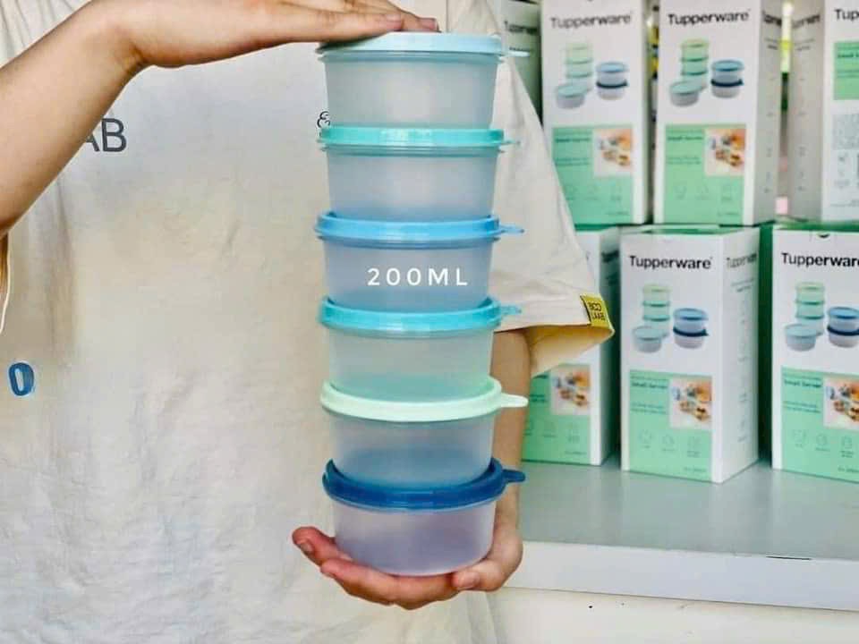 Set 6 hộp Tupperware 200ml