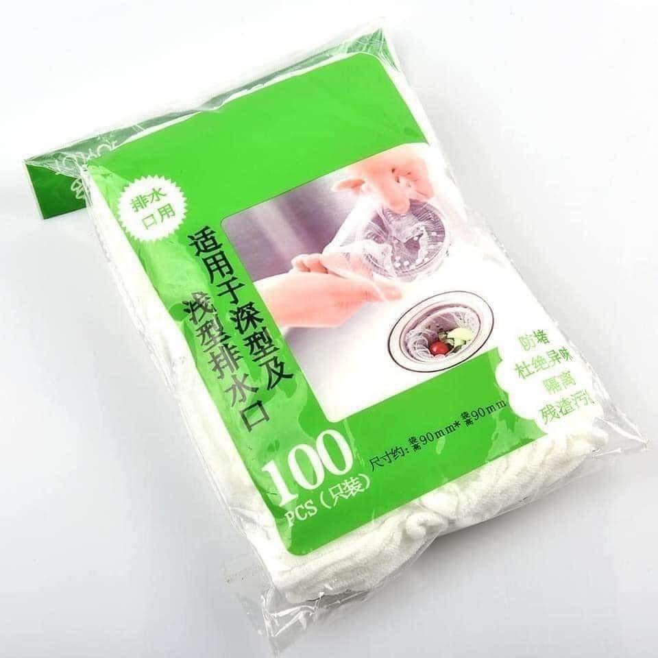 Combo: 04 Set 100 túi lọc rác tiện lợi