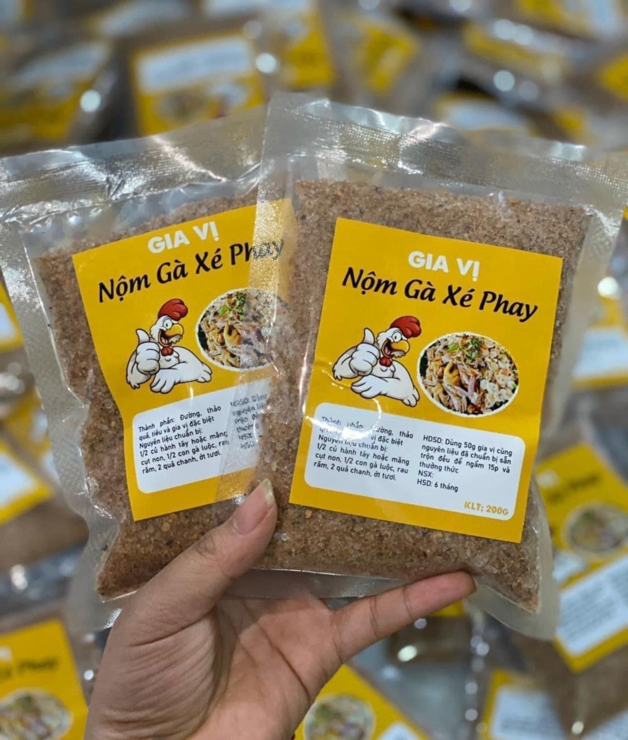 Gói gia vị nộm gà gói 200g