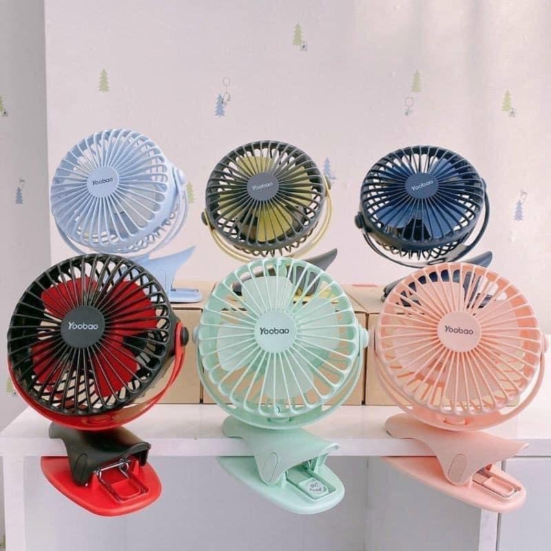 Quạt tích điện Yoobao dạng kẹp