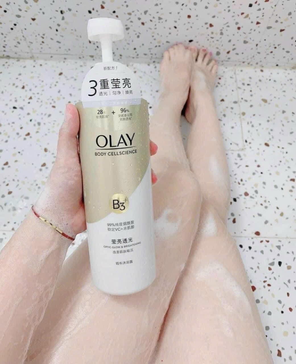 Sữa tắm trắng da Olay 500ml - bản nội địa Trung