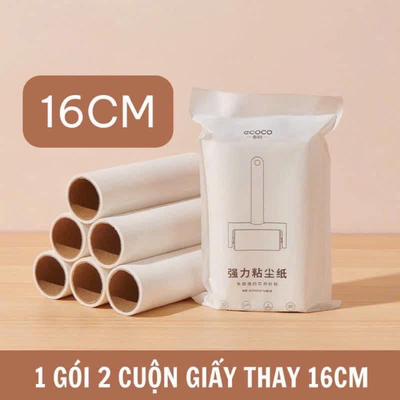 Set 2 cuộn lăn bụi Ecoco size lớn