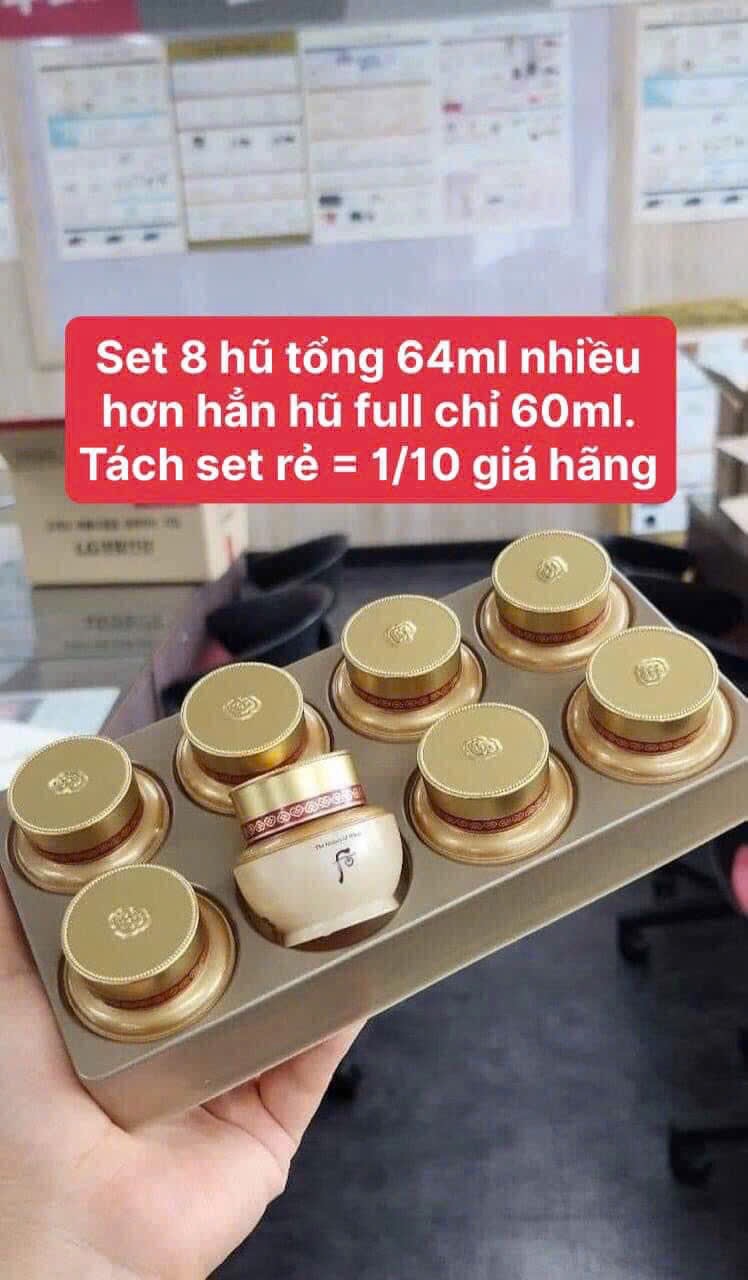 Set 8 hũ kem Bichup 64ml Hàn Quốc