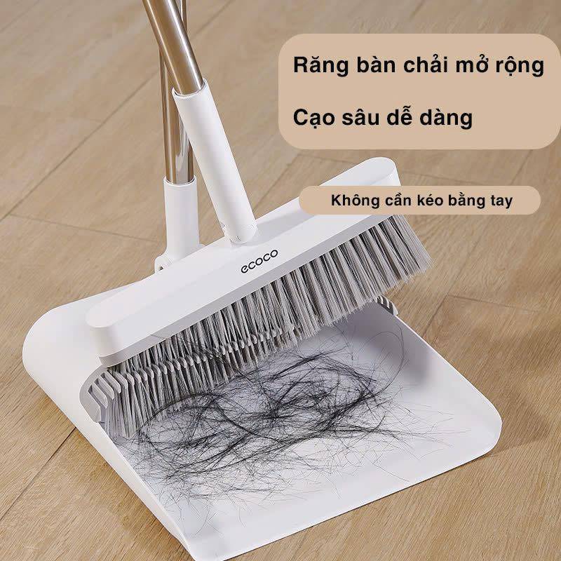 Bộ chổi quét nhà kèm hót rác ECOCO E2396