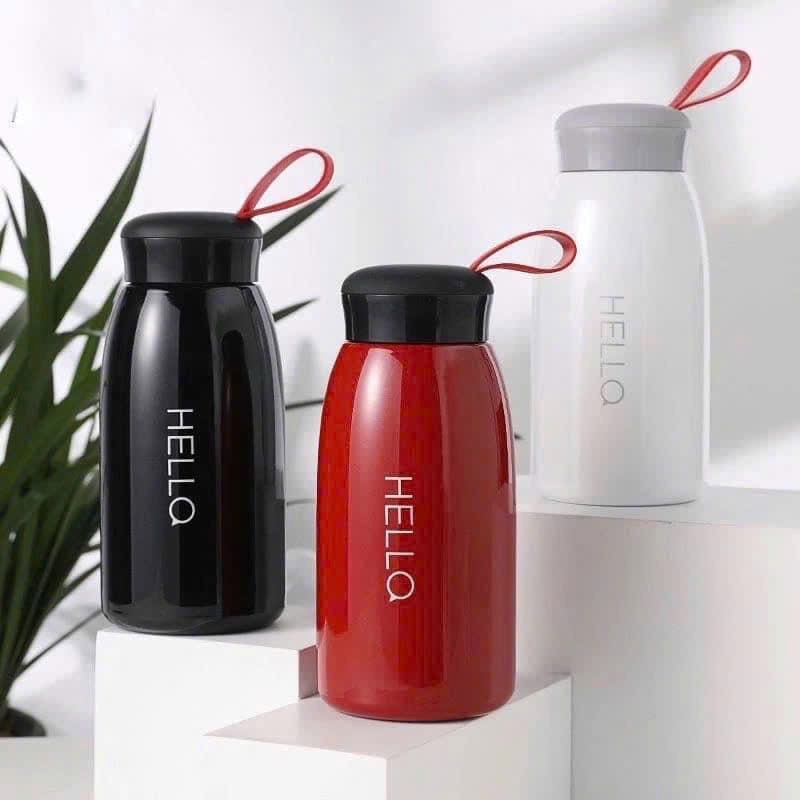 Bình giữ nhiệt có quai xách 520ml Hello