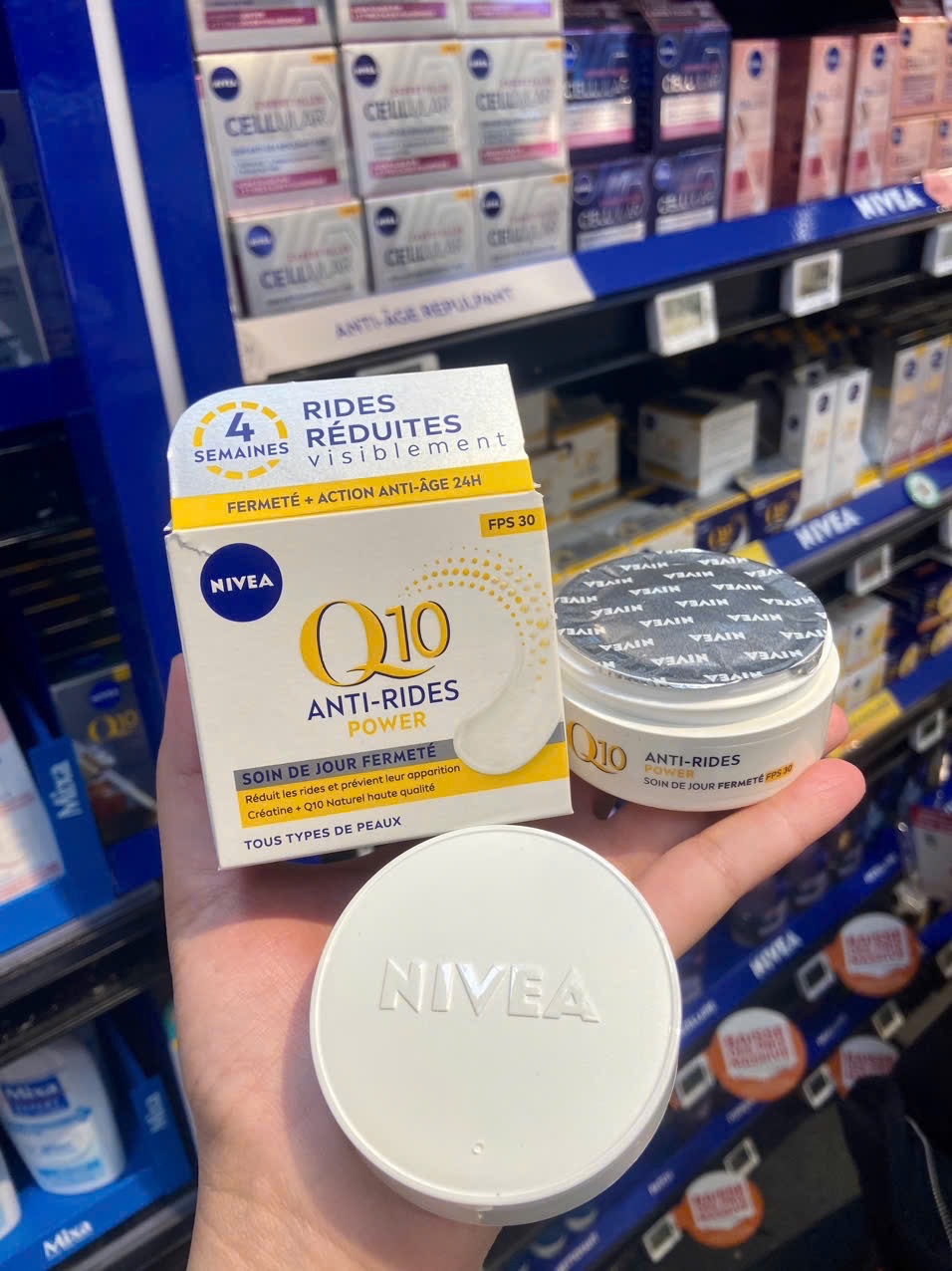 Kem dưỡng da chống nhăn Q10 Nivea 50ml