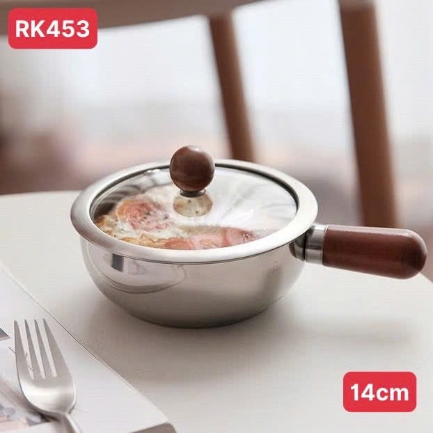 Nồi inox mũm mĩm 14cm (RK453)