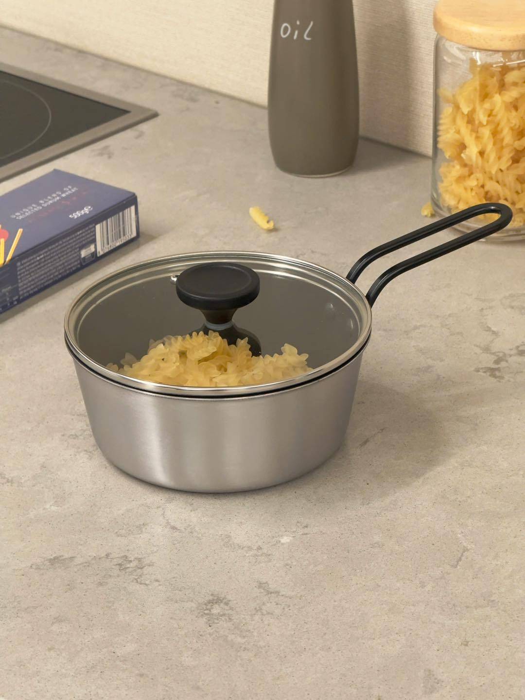 Quánh inox 3 lớp thành thấp Todaii - size 16cm