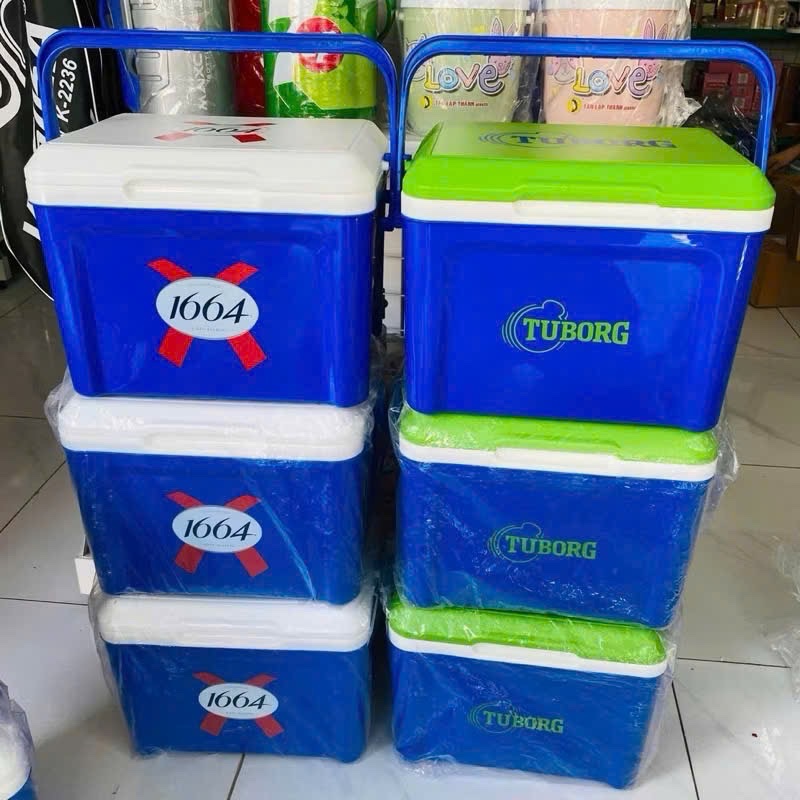 Thùng đá Tuborg 8L