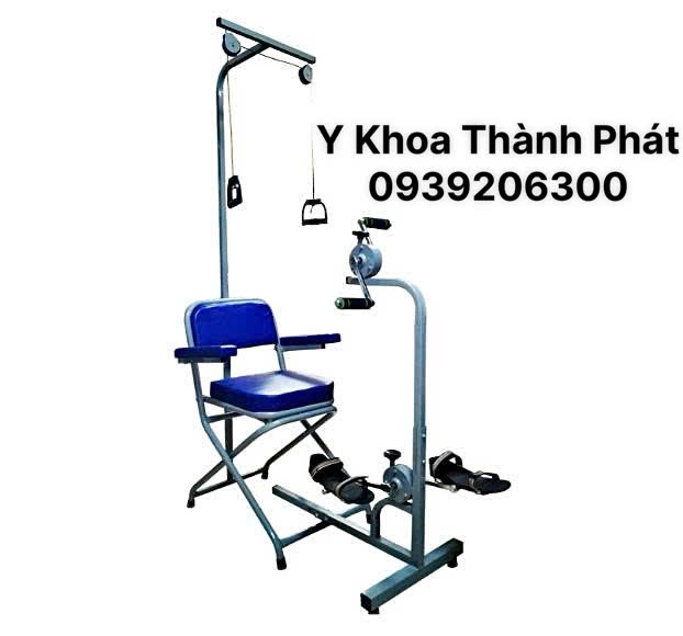 Ghế Tập Tay - Chân - Kéo Tay, Phục Hồi Chức Năng 3 Trong 1