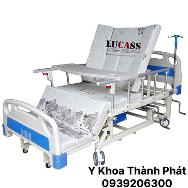 Giường Bệnh Nhân Tay Quay Lucass GB-C41 (GB-T41)