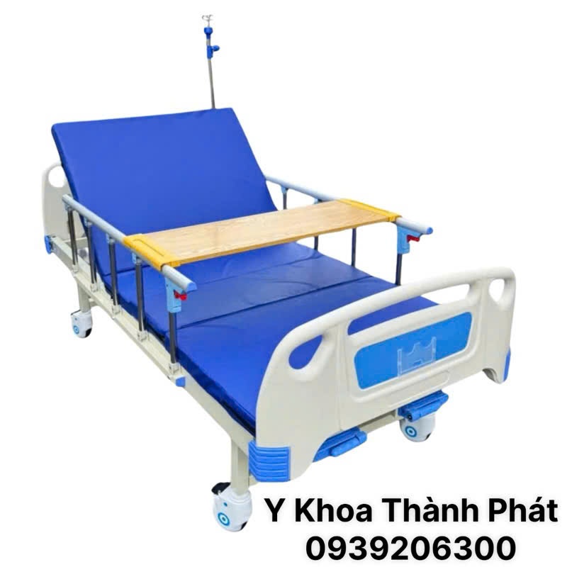 Giường Bệnh Nhân 2 Tay Quay Lucass GB-C2 (GB-9E)