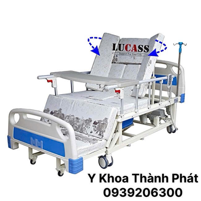  Giường Bệnh Nhân Điện Cơ 16 Chức Năng Lucass GB-T5E 