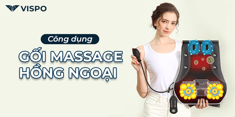[Sự Thật] Công dụng gối massage hồng ngoại có tốt như lời đồn?