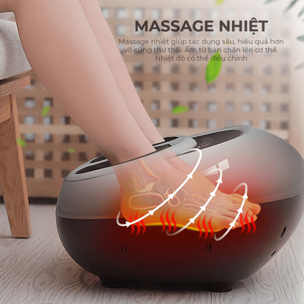 Máy massage chân đến từ thương hiệu VISPO được nhiều người tin dùng bởi sự an toàn, chất lượng tốt và giá thành hợp lý