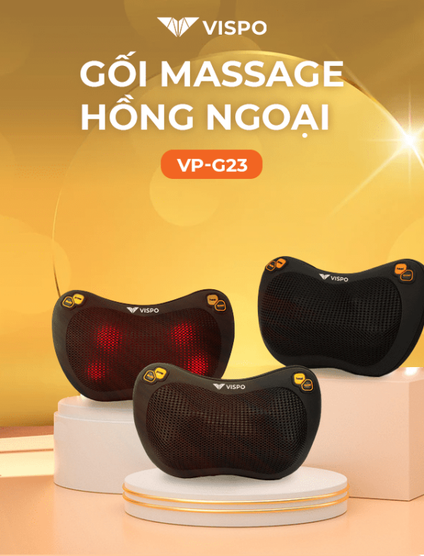 Gối massage hồng ngoại VP-G23